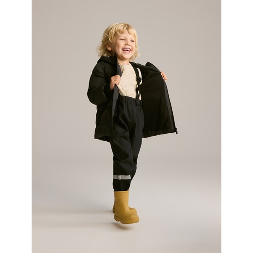 Reserved - Spodnie na szelkach - ciemnoszary ze sklepu Reserved w kategorii Spodnie chłopięce - zdjęcie 186220493