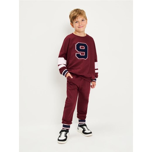 Sinsay - Komplet: bluza i spodnie - bordowy - id: 962FS-83X - marki Sinsay - 186221564 Sinsay - Komplet: bluza i spodnie - bordowy ze sklepu Sinsay w kategorii Spodnie chłopięce - zdjęcie 186221564