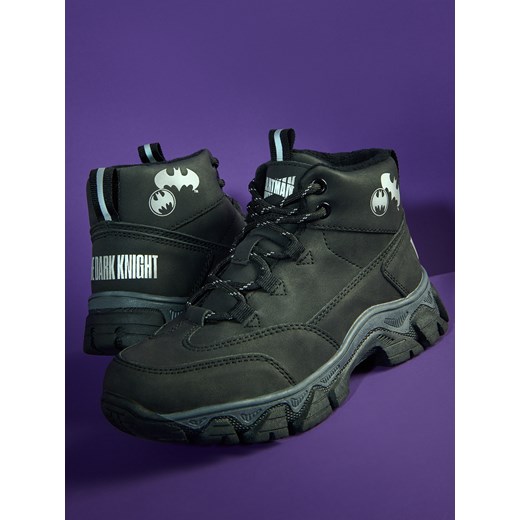 Reserved - Buty Batman - ciemnoszary ze sklepu Reserved w kategorii Buty trekkingowe dziecięce - zdjęcie 186222641
