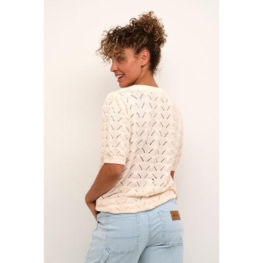 Kaffe Sweter w kolorze beżowym Kaffe XL Limango Polska okazyjna cena