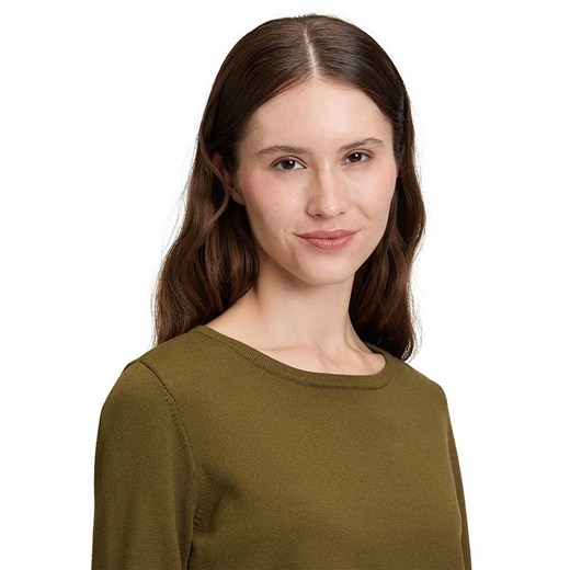 Betty Barclay Sweter w kolorze oliwkowym 38 okazyjna cena Limango Polska