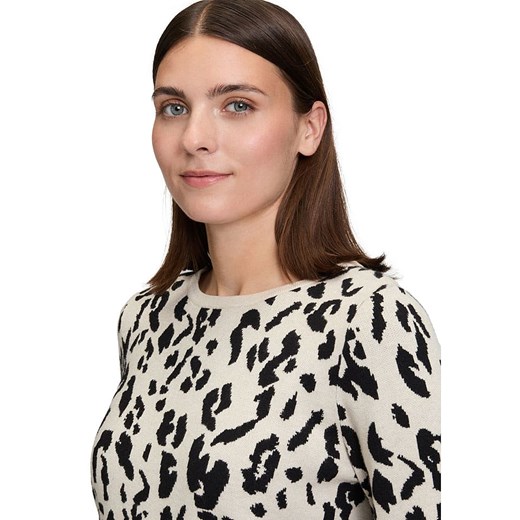 Betty Barclay Sweter w kolorze kremowo-czarnym 38 promocja Limango Polska
