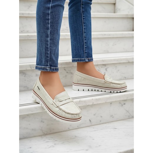 Royalfashion Damskie mokasyny eko zamszowe Bellisse ze sklepu royalfashion.pl w kategorii Mokasyny damskie - zdjęcie 186224130