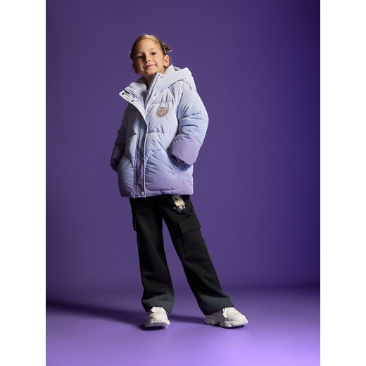 Reserved - Kurtka Pusheen - lawendowy ze sklepu Reserved w kategorii Kurtki dziewczęce - zdjęcie 186224572