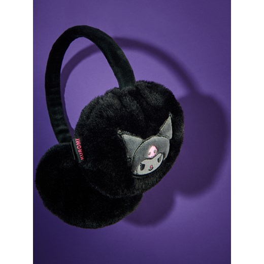 Reserved - Nauszniki Kuromi - czarny ze sklepu Reserved w kategorii Czapki dziecięce - zdjęcie 186224721