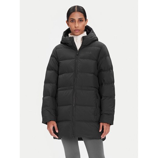 Jack Wolfskin Kurtka puchowa Frozen Palace A65096 Czarny Regular Fit ze sklepu MODIVO w kategorii Kurtki damskie - zdjęcie 186225973