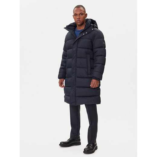 BOSS Płaszcz zimowy H-Cenuto 50540474 Granatowy Regular Fit 52 MODIVO