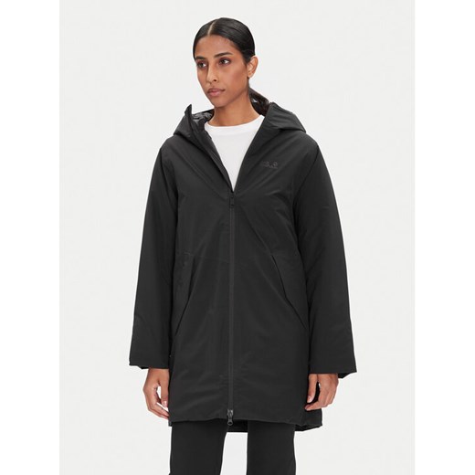 Jack Wolfskin Kurtka zimowa Frost Haven A65091 Czarny Regular Fit ze sklepu MODIVO w kategorii Kurtki damskie - zdjęcie 186226002