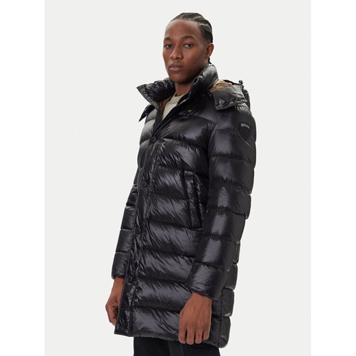 Blauer Kurtka puchowa 25WBLUK03147 Czarny Regular Fit ze sklepu MODIVO w kategorii Kurtki męskie - zdjęcie 186226013