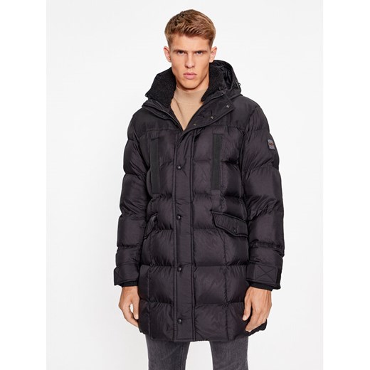 BOSS Kurtka zimowa Olomi 50498233 Czarny Regular Fit ze sklepu MODIVO w kategorii Kurtki męskie - zdjęcie 186226114