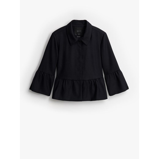 Mohito - Marynarka z wełną - czarny ze sklepu Mohito w kategorii Marynarki damskie - zdjęcie 186227193
