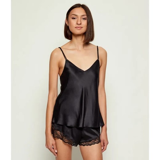 Calvin Klein Underwear Satynowa piżama | Regular Fit ze sklepu Gomez Fashion Store w kategorii Piżamy damskie - zdjęcie 186229560