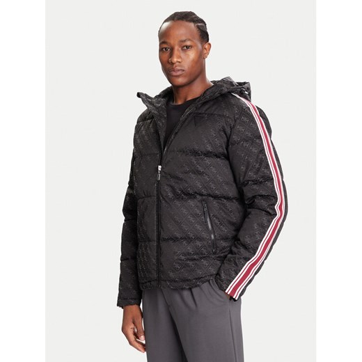 Guess Kurtka przejściowa Z5BL02 WFIQ2 Czarny Regular Fit ze sklepu MODIVO w kategorii Kurtki męskie - zdjęcie 186229664