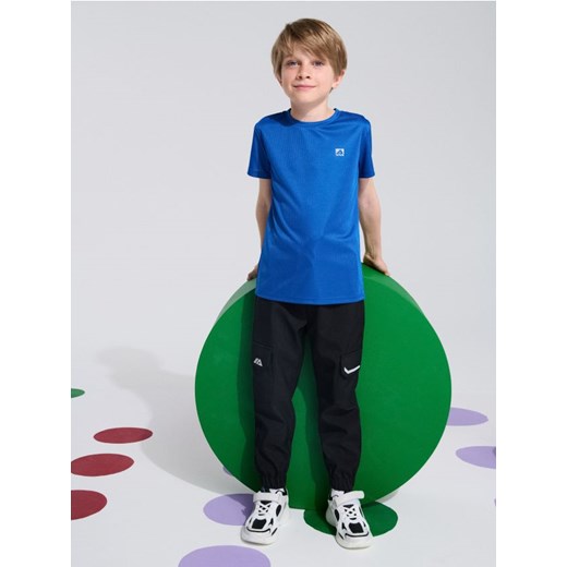 Sinsay - Koszulka sportowa Active - niebieski - id: 702DN-55X - marki Sinsay - 186231500 Sinsay - Koszulka sportowa Active - niebieski ze sklepu Sinsay w kategorii T-shirty chłopięce - zdjęcie 186231500