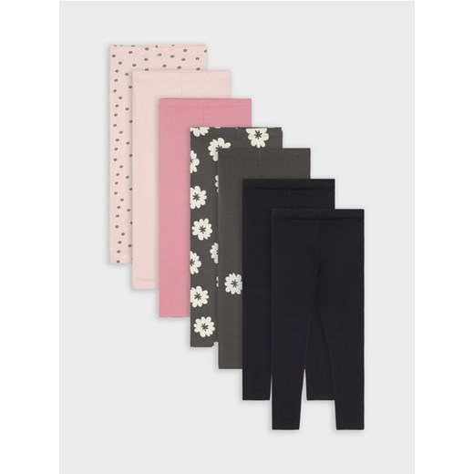 Sinsay - Legginsy 7 pack - wielobarwny ze sklepu Sinsay w kategorii Spodnie dziewczęce - zdjęcie 186231584