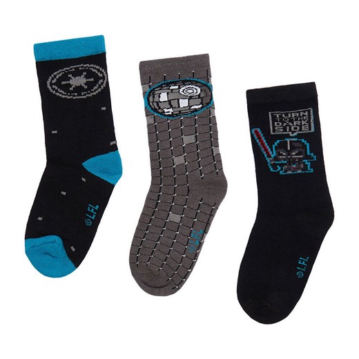 Skarpetki Star Wars CEO-ACCCS-AW25-210SW(3-PACK) ze sklepu ccc.eu w kategorii Skarpetki dziecięce - zdjęcie 186231791