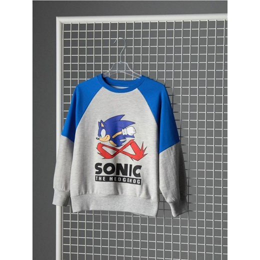 Sinsay - Bluza Sonic the Hedgehog - szary Sinsay 140 (9-10 l) Sinsay