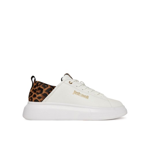 Sneakersy Just Cavalli 79RA3SB7 ZPB58 Biały ze sklepu eobuwie.pl w kategorii Buty sportowe damskie - zdjęcie 186233301