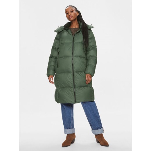 Calvin Klein Jeans Kurtka puchowa J20J221892 Zielony Regular Fit ze sklepu MODIVO w kategorii Kurtki damskie - zdjęcie 186233370