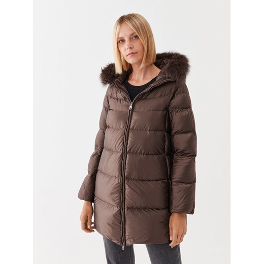 Hetregó Kurtka puchowa Hanna 8M602F 22WD02 Brązowy Regular Fit ze sklepu MODIVO w kategorii Kurtki damskie - zdjęcie 186233481