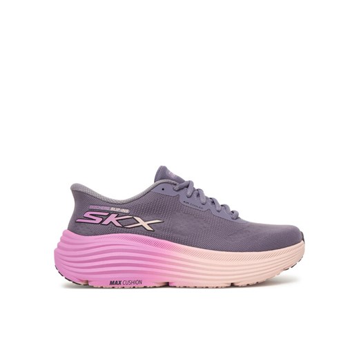 Skechers Buty do biegania Max Cushioning Endeavour 129473/PUR Fioletowy ze sklepu MODIVO w kategorii Buty sportowe damskie - zdjęcie 186233500