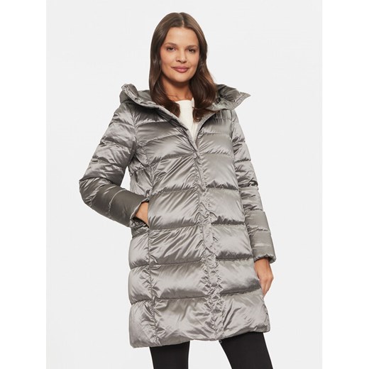 Geox Kurtka puchowa Adrya W4626G T3154 F9822 Szary Regular Fit ze sklepu MODIVO w kategorii Kurtki damskie - zdjęcie 186233590