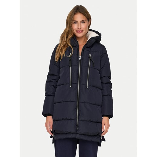 ONLY Kurtka zimowa New Nora 15304792 Granatowy Regular Fit ze sklepu MODIVO w kategorii Kurtki damskie - zdjęcie 186233623