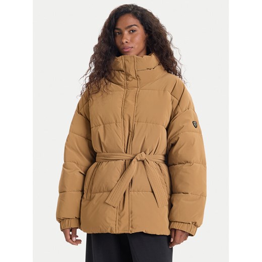 EA7 Emporio Armani Kurtka zimowa 7W000652 AF16078 U6171 Beżowy Regular Fit ze sklepu MODIVO w kategorii Kurtki damskie - zdjęcie 186233652