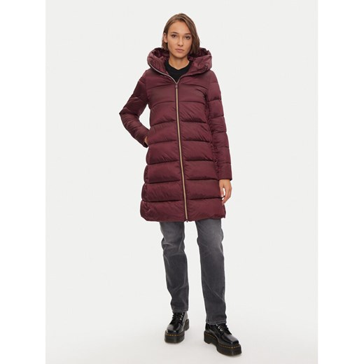 Save The Duck Płaszcz zimowy D40279W IRIS19 Bordowy Regular Fit ze sklepu MODIVO w kategorii Kurtki damskie - zdjęcie 186233730