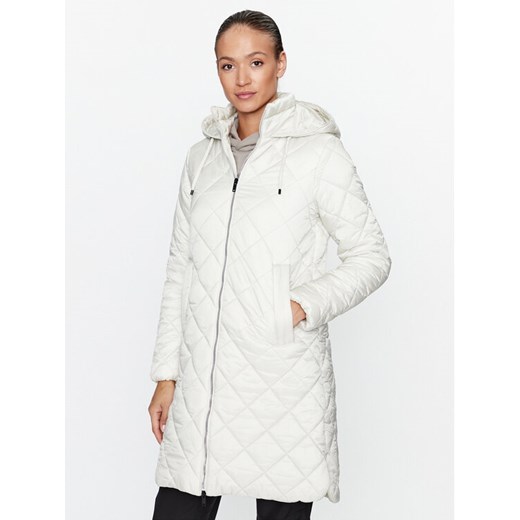 CMP Płaszcz zimowy 33K3696 Biały Regular Fit ze sklepu MODIVO w kategorii Płaszcze damskie - zdjęcie 186233801