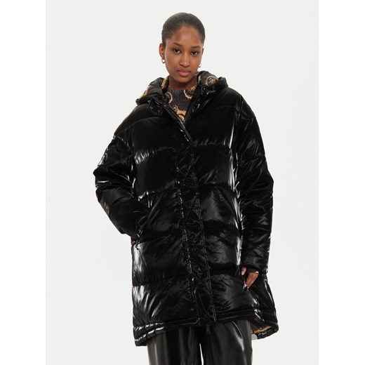Versace Jeans Couture Kurtka zimowa 77HASD19 Czarny Loose Fit ze sklepu MODIVO w kategorii Kurtki damskie - zdjęcie 186233813