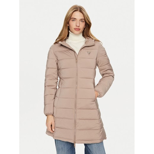 Guess Płaszcz zimowy New Aleta V4YL05 WF3X0 Szary Regular Fit ze sklepu MODIVO w kategorii Kurtki damskie - zdjęcie 186233823