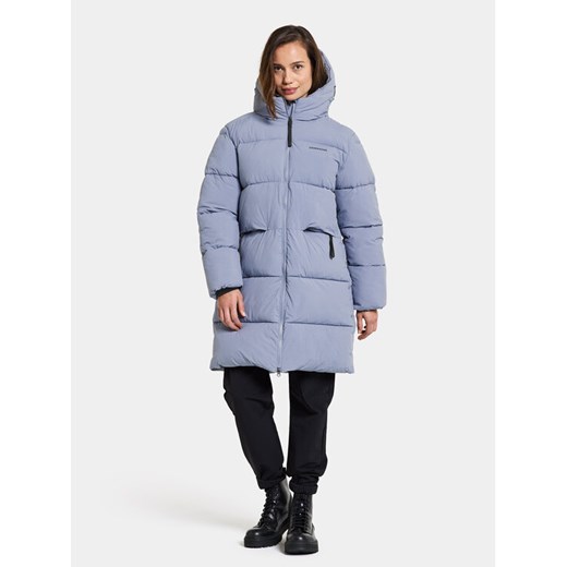 Didriksons Płaszcz zimowy Nomi Wns Parka 3 504832 Niebieski Regular Fit ze sklepu MODIVO w kategorii Kurtki damskie - zdjęcie 186233830