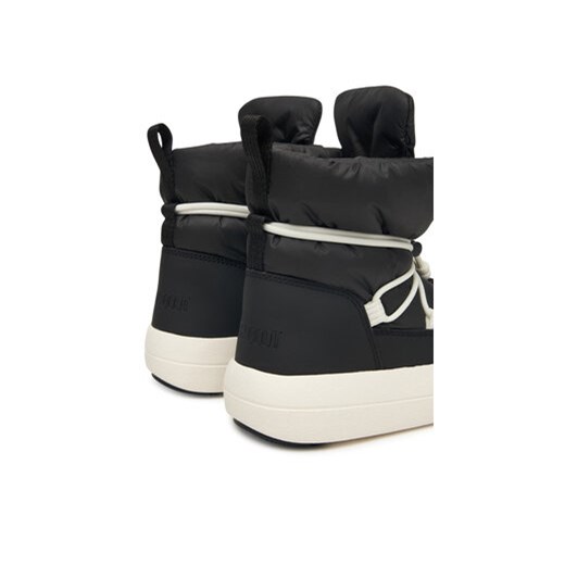 Moon Boot Śniegowce Jr Park lace Mid 80D3440070 S Czarny Moon Boot 34 MODIVO