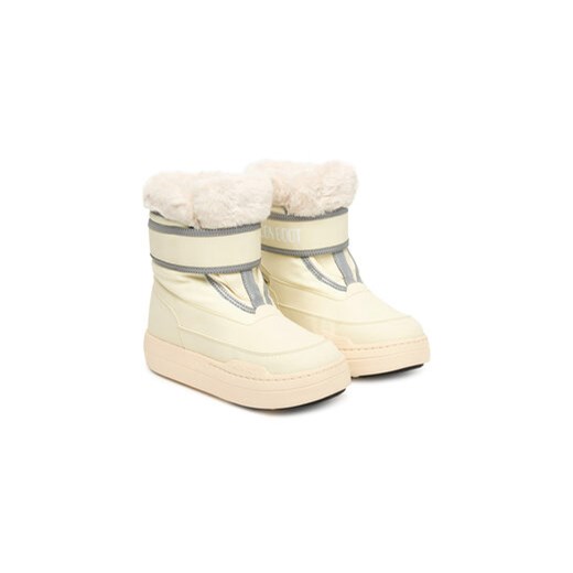 Śniegowce Moon Boot Jr Park Strap 80D3440030 D Beżowy Moon Boot 38 eobuwie.pl