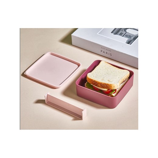 Violeta Home Pudełko w kolorze jasnoróżowym na lunch - 14 x 5 x 14 cm - id: 16159696 - marki Violeta Home - 186237643 Violeta Home Pudełko w kolorze jasnoróżowym na lunch - 14 x 5 x 14 cm ze sklepu Limango Polska w kategorii Pojemniki kuchenne - zdjęcie 186237643