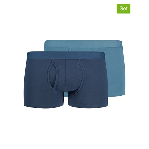 Skiny Bokserki (2 pary) w kolorze granatowym i błękitnym ze sklepu Limango Polska w kategorii Majtki męskie - zdjęcie 186237810