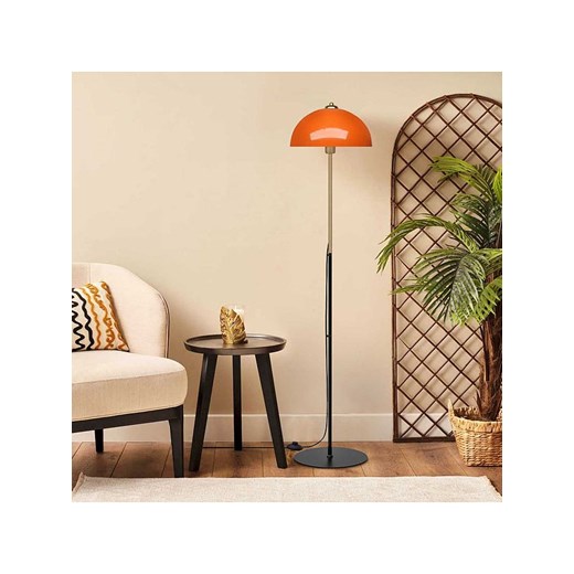 ABERTO DESIGN Lampa stojąca w kolorze pomarańczowym - wys. 147 cm ze sklepu Limango Polska w kategorii Oświetlenie - zdjęcie 186237822