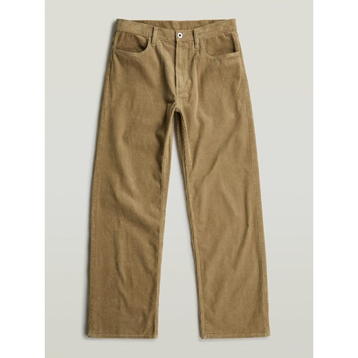 G-Star Spodnie sztruksowe - Loose fit - w kolorze beżowym W27/L32 okazyjna cena Limango Polska
