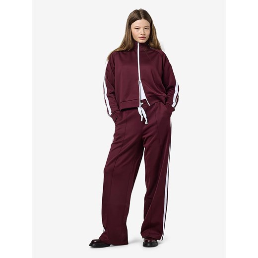 Noisy may Spodnie dresowe w kolorze bordowym ze sklepu Limango Polska w kategorii Spodnie damskie - zdjęcie 186238272