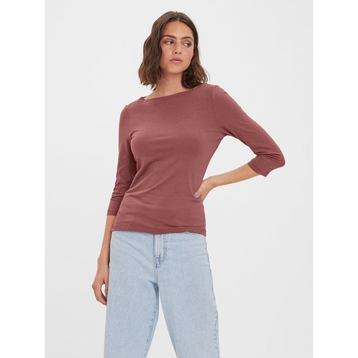 Vero Moda Koszulka w kolorze jasnobrązowym Vero Moda L Limango Polska okazja