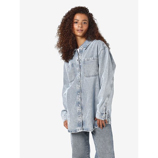 Noisy may Kurtka dżinsowa w kolorze błękitnym ze sklepu Limango Polska w kategorii Kurtki damskie - zdjęcie 186238651