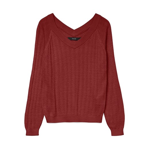 Vero Moda Sweter w kolorze bordowym ze sklepu Limango Polska w kategorii Swetry damskie - zdjęcie 186240820