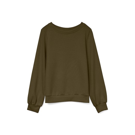 Vero Moda Bluza w kolorze khaki ze sklepu Limango Polska w kategorii Bluzy damskie - zdjęcie 186240821