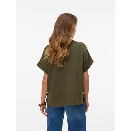 Vero Moda Koszulka w kolorze khaki Vero Moda L wyprzedaż Limango Polska