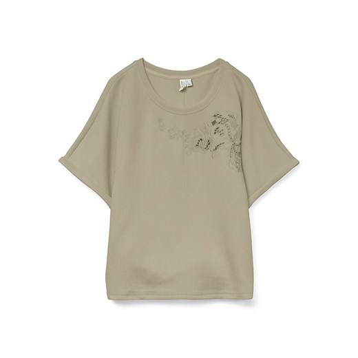 Vero Moda Koszulka w kolorze oliwkowym ze sklepu Limango Polska w kategorii Bluzki damskie - zdjęcie 186240950