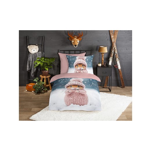 Good Morning Komplet pościeli flanelowej &quot;Sofia&quot; w kolorze Good Morning 135x200 cm promocyjna cena Limango Polska