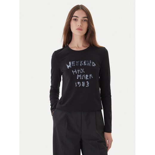 Weekend Max Mara Bluzka Renoir 2525946032 Czarny Regular Fit ze sklepu MODIVO w kategorii Bluzki damskie - zdjęcie 186241711