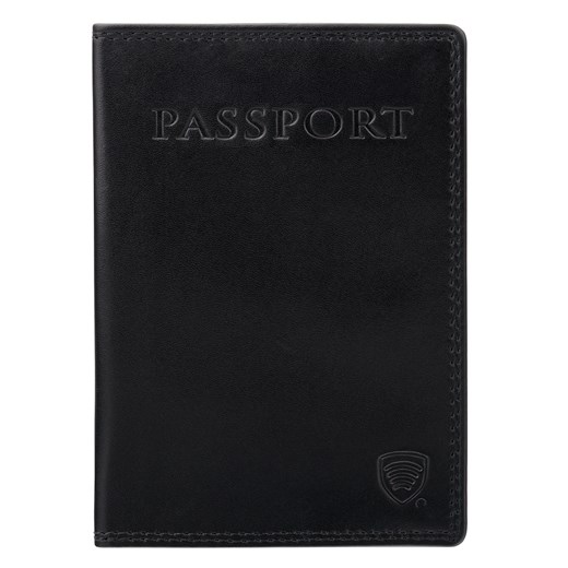 Okładka na paszport z ochroną RFID (czarny) ze sklepu Koruma ID Protection w kategorii Etui - zdjęcie 186242940