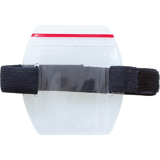 Przezroczyste etui z paskiem na rzep do skipass lub identyfikatora ze sklepu Koruma ID Protection w kategorii Etui - zdjęcie 186243050